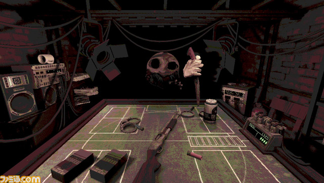 【315円】『Buckshot Roulette』Steamにて発売。『Inscryption』風の卓上でショットガンを向け合いロシアンルーレット