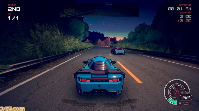2本のスティックで新感覚のドリフトが楽しめる『Inertial Drift』Switch/PS4/PS5版が本日(4月11日)配信開始 。90年代風のレトロフューチャーを舞台に描かれるレースゲーム