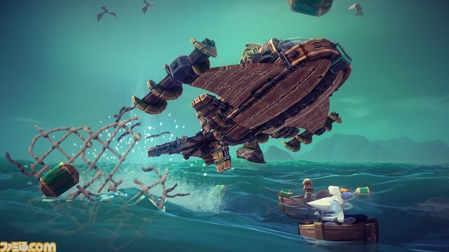 トンデモ兵器が作れるサンドボックス『Besiege』に“海”が追加。水の環境や新ブロックを追加する初の大型DLCが5月24日にリリース