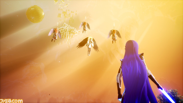 『真・女神転生V Vengeance』“復讐の女神篇”では主人公の新たな姿が登場。新たな悪魔として<秘神>アマビエなどが追加