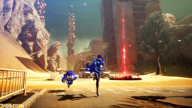 『真・女神転生V Vengeance』“復讐の女神篇”では主人公の新たな姿が登場。新たな悪魔として<秘神>アマビエなどが追加