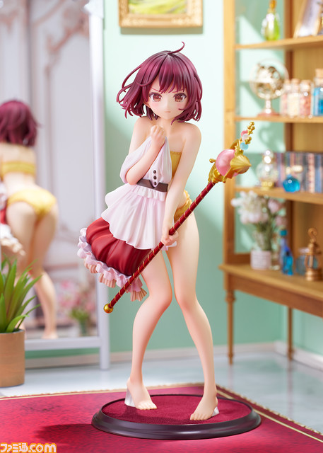 『ソフィーのアトリエ』着替えを見られて涙目で怒るソフィーのフィギュアが登場。ebten限定特典は書き下ろしイラストを使用したアクリルコースタースタンド