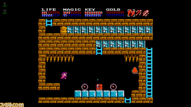 Switch『EGGコンソール ドラゴンスレイヤーIV ドラスレファミリー MSX2』発売。能力の異なる家族を切り替えて戦うアクションRPG