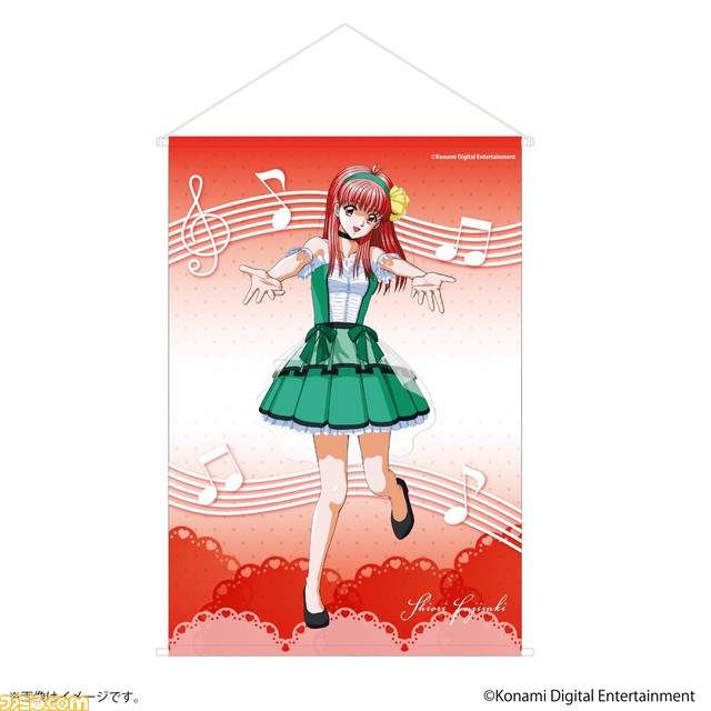 『ときメモ』30周年記念ライブグッズがエビテンで予約開始。藤崎詩織ら14キャラのイベントビジュアルやロゴを使用したアイテムが勢揃い