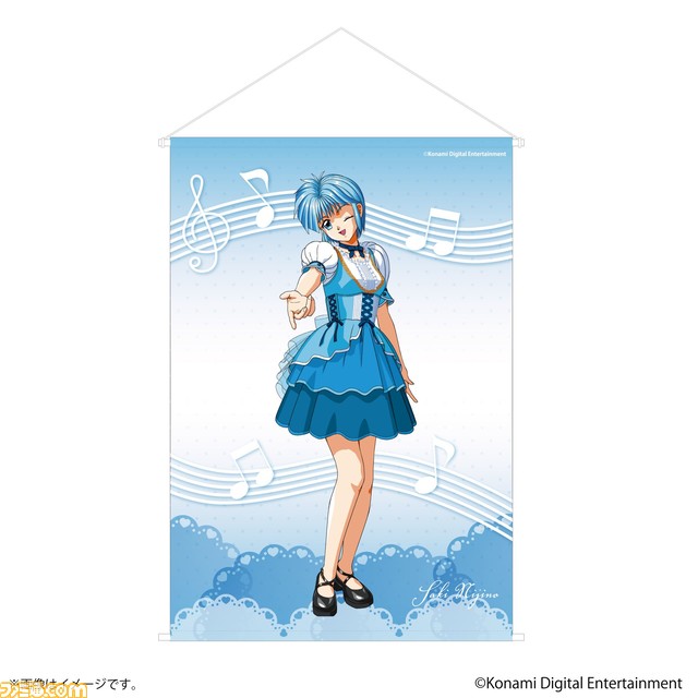 『ときメモ』30周年記念ライブグッズがエビテンで予約開始。藤崎詩織ら14キャラのイベントビジュアルやロゴを使用したアイテムが勢揃い