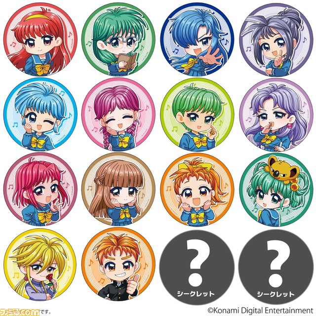 『ときメモ』30周年記念ライブグッズがエビテンで予約開始。藤崎詩織ら14キャラのイベントビジュアルやロゴを使用したアイテムが勢揃い