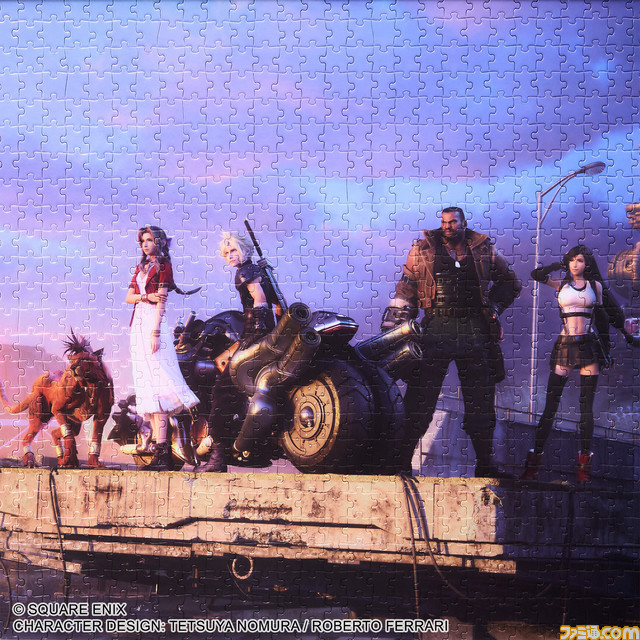 【FF7】『ファイナルファンタジー VII』シリーズの1000ピースジグソーパズルが3種類登場。7月27日に発売予定。e STOREにて予約受付中