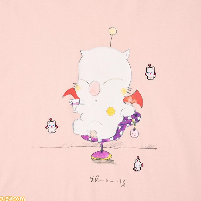 【FF】『ファイナルファンタジー』UTがユニクロで6月下旬に発売。モーグリを優しいタッチで描いたTシャツがかわいい