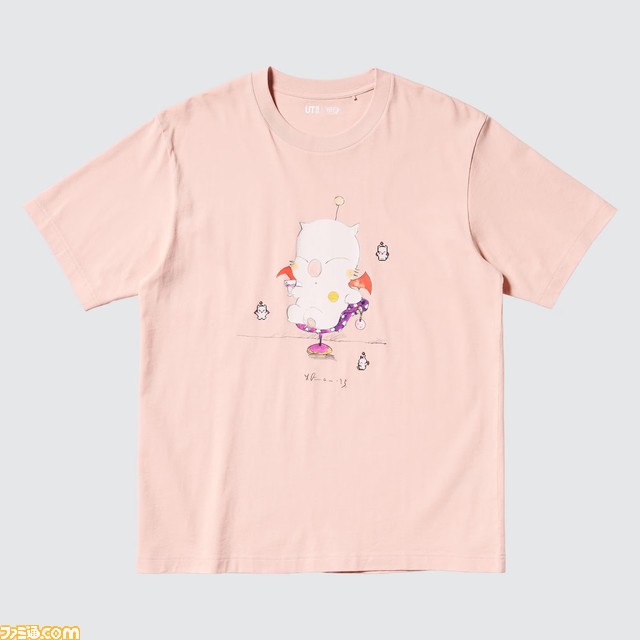 【FF】『ファイナルファンタジー』UTがユニクロで6月下旬に発売。モーグリを優しいタッチで描いたTシャツがかわいい