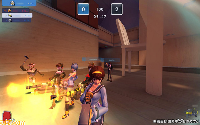 美少女フィギュアで撃ちまくれ ガンホー 新作オンラインtps トイ ウォーズ を発表関連スクリーンショット 写真画像