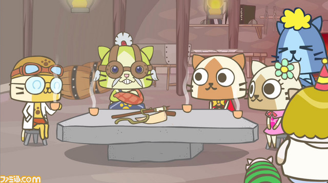 動画配信 アニメ モンハン日記 ぎりぎりアイルー村g がmobageなどで配信決定関連スクリーンショット 写真画像