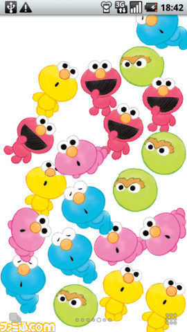 セサミストリート のキャラクターでandroid端末をいっぱいにしちゃおう関連スクリーンショット 写真画像 セサミストリート のキャラクターでandroid端末をいっぱいにしちゃおう関連スクリーンショット 写真画像