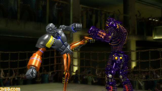 映画 リアル スティール の中でくり広げられるロボットボクシングがゲームになって配信関連スクリーンショット 写真画像
