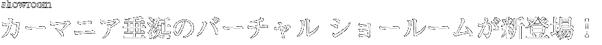 カーマニア垂涎のバーチャル ショールームが新登場！