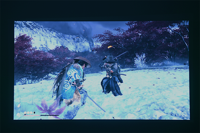 HORIZON 20 Maxで『Ghost of Yōtei』をプレイする画面2