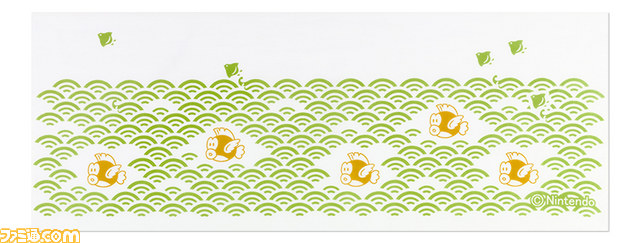 クラブニンテンドーの会員特典に職人手作りの“手ぬぐい”全6種が登場_05