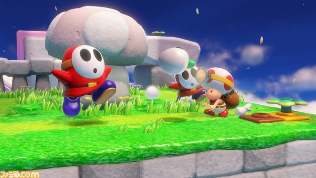 『進め!キノピオ隊長』Wii Uでキノピオ隊長が大冒険! 最新画面写真が到着_03