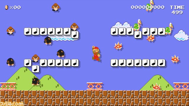 『マリオメーカー(仮題)』9月発売決定! 横スクロールコースを自由に作って世界中のプレイヤーと共有_01