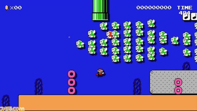 『マリオメーカー(仮題)』9月発売決定! 横スクロールコースを自由に作って世界中のプレイヤーと共有_02