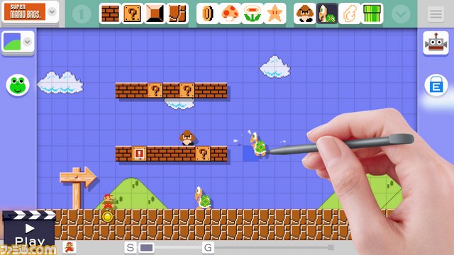 『マリオメーカー(仮題)』9月発売決定! 横スクロールコースを自由に作って世界中のプレイヤーと共有_05