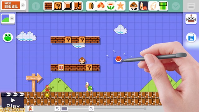 『マリオメーカー(仮題)』9月発売決定! 横スクロールコースを自由に作って世界中のプレイヤーと共有_06