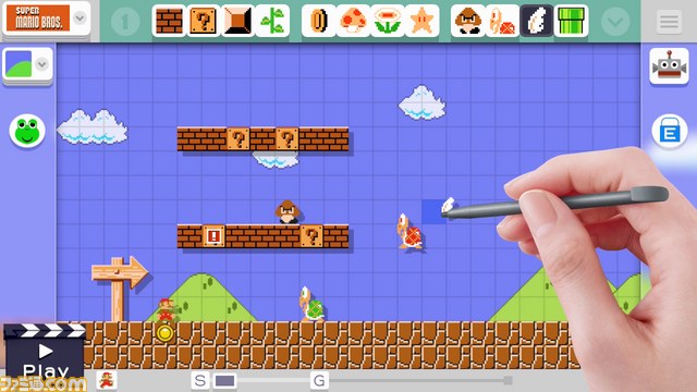 『マリオメーカー(仮題)』9月発売決定! 横スクロールコースを自由に作って世界中のプレイヤーと共有_07