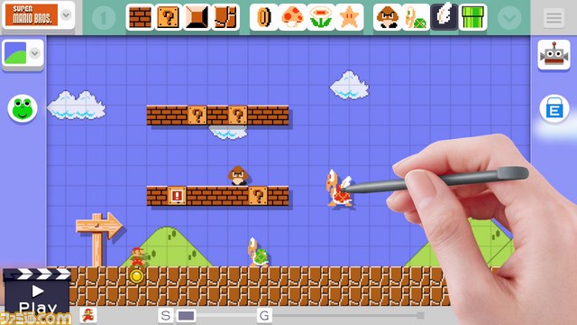 『マリオメーカー(仮題)』9月発売決定! 横スクロールコースを自由に作って世界中のプレイヤーと共有_08