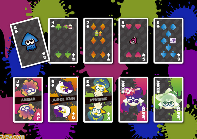 『Splatoon(スプラトゥーン)』のトランプが7月に発売決定!_01