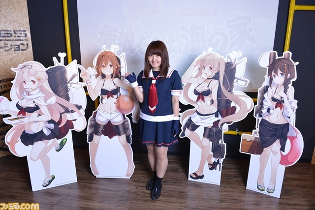 艦娘たちと夏を満喫! “『艦これ』×一番カフェ「秋葉原泊地」 艦娘だらけの海の家”内覧会リポート_37