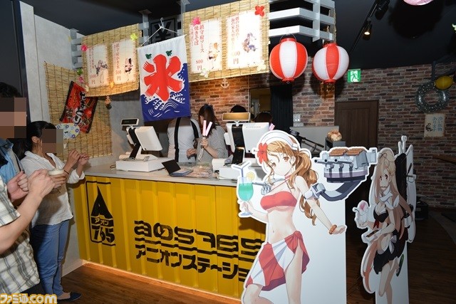 艦娘たちと夏を満喫! “『艦これ』×一番カフェ「秋葉原泊地」 艦娘だらけの海の家”内覧会リポート_35