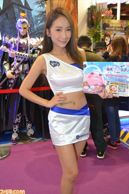 台湾美女が勢ぞろい! 台北ゲームショウで見つけた魅惑のコンパニオン写真館【台北ゲームショウ2017】_16