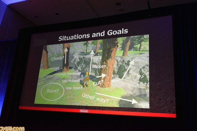 『ゼルダの伝説 ブレス オブ ザ ワイルド』はいかにして至極のタイトルになり得たか “掛け算”の方法論など開発陣がノウハウを語る【GDC 2017】_46