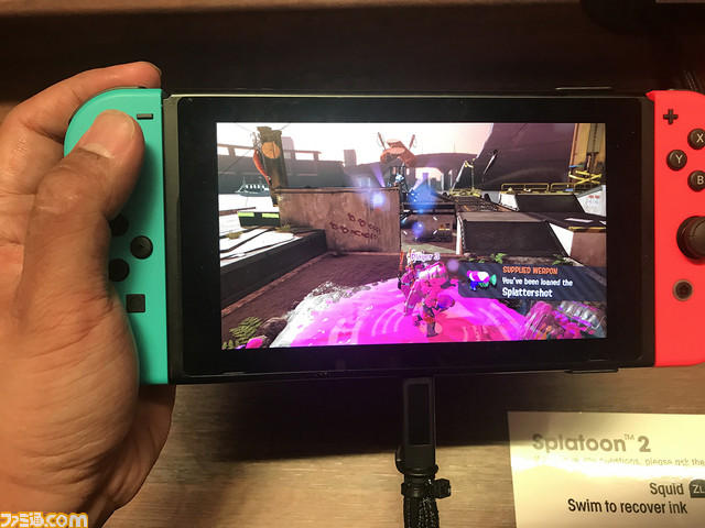 【動画あり】『スプラトゥーン2』4人協力プレイのサーモンランを初体験! つぎつぎ襲い来るシャケを相手に、声がけで盛り上がること間違いなし!【E3 2017】_04