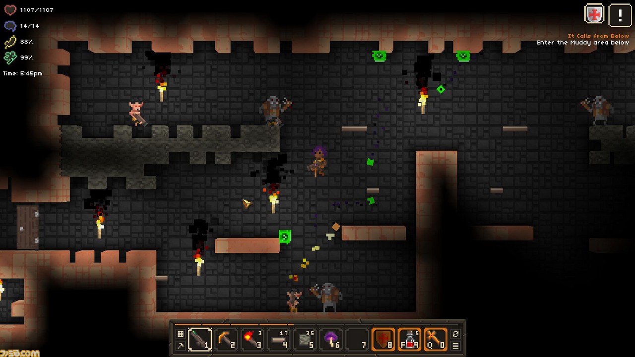 『ディアブロ』の生みの親による新作『It Lurks Below』が発表。『ディアブロ』×『テラリア』風のアクション_03