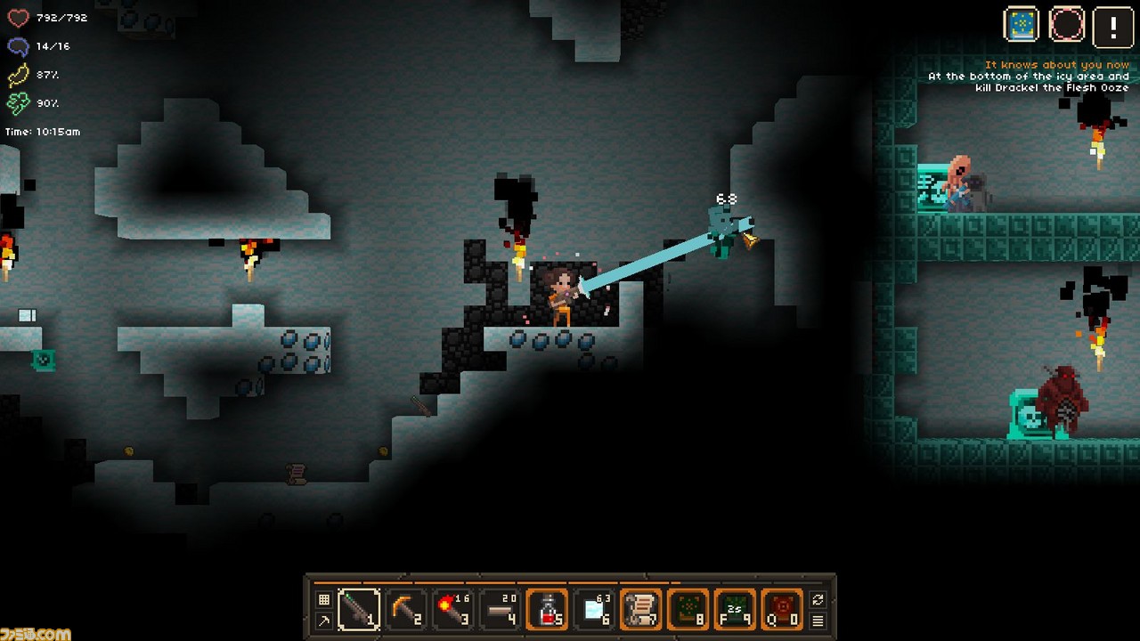 『ディアブロ』の生みの親による新作『It Lurks Below』が発表。『ディアブロ』×『テラリア』風のアクション_04