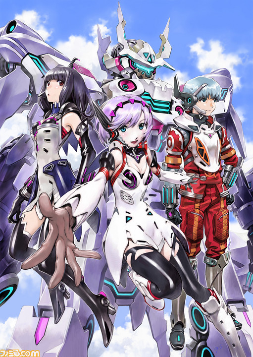 キャラクターデザイン貞本義行氏による『星と翼のパラドクス』アーケード向けハイスピード対戦メカアクションとして2018年秋稼動予定、JAEPO2018にも出展_08