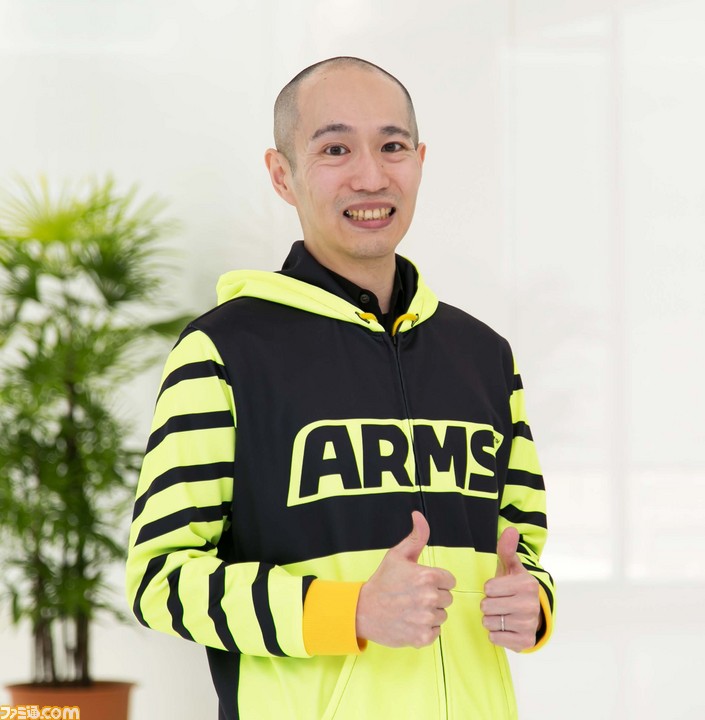 スプリングマンは3代目!? 『ARMS』プロデューサー・矢吹光佑氏にソフト発売から9ヵ月間の秘話を聞くインタビュー_01