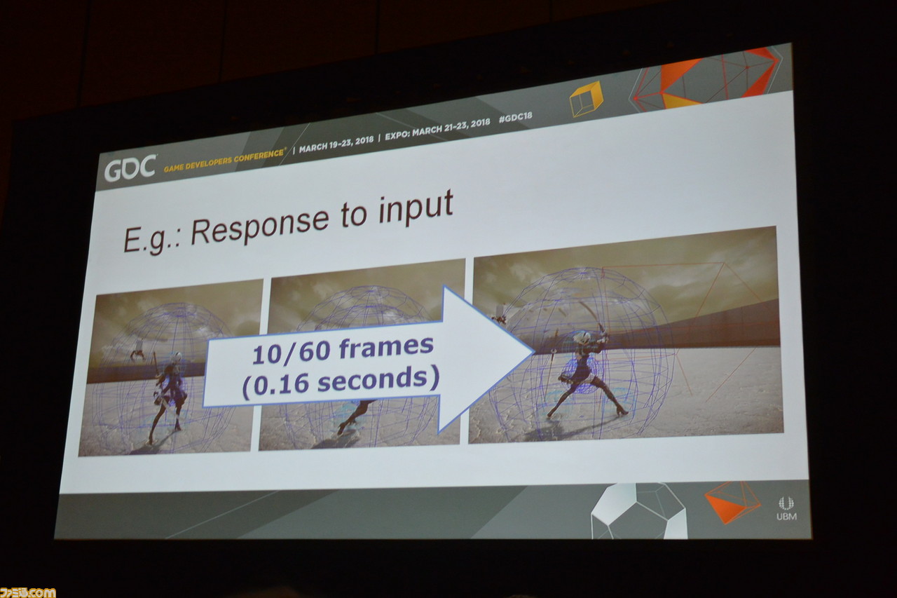 『NieR: Automata』“触った瞬間に楽しい”アクションへのアプローチと、ヨコオ氏の考える“ゲームの自由”、そして隠された密かな願い【GDC 2018】_04