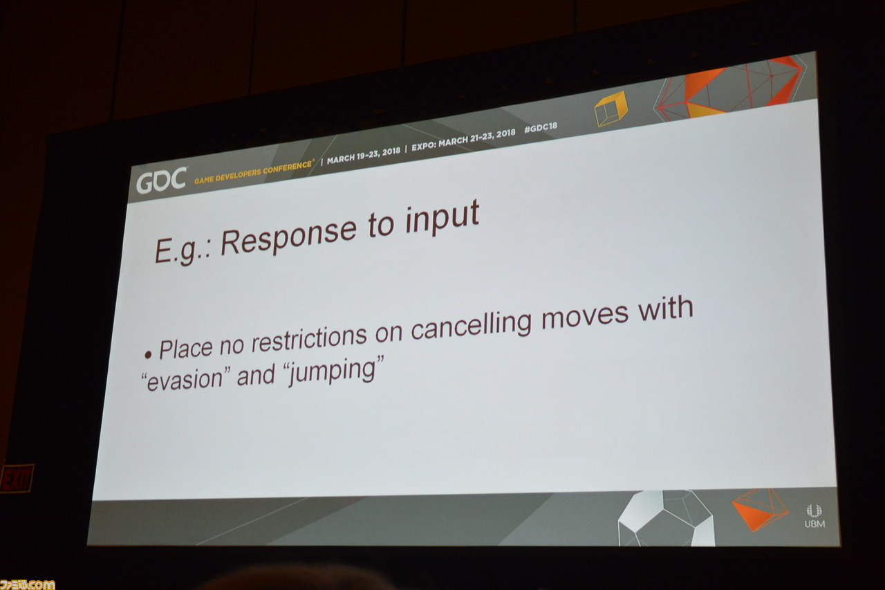 『NieR: Automata』“触った瞬間に楽しい”アクションへのアプローチと、ヨコオ氏の考える“ゲームの自由”、そして隠された密かな願い【GDC 2018】_03