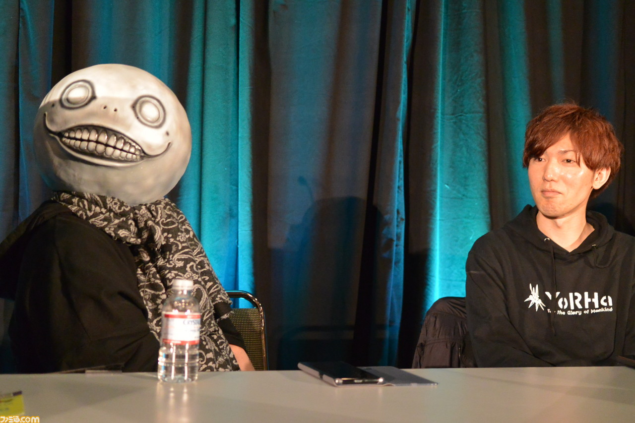 『NieR: Automata』“触った瞬間に楽しい”アクションへのアプローチと、ヨコオ氏の考える“ゲームの自由”、そして隠された密かな願い【GDC 2018】_01