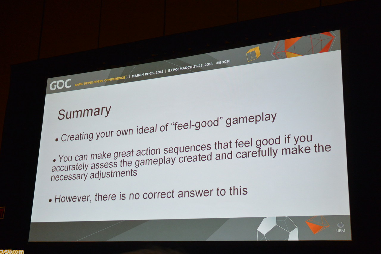 『NieR: Automata』“触った瞬間に楽しい”アクションへのアプローチと、ヨコオ氏の考える“ゲームの自由”、そして隠された密かな願い【GDC 2018】_08