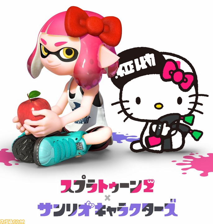 『スプラトゥーン2』とハローキティがコラボ!! “サンリオキャラクター大賞コラボ部門”、2018年5月10日より投票スタート!_02
