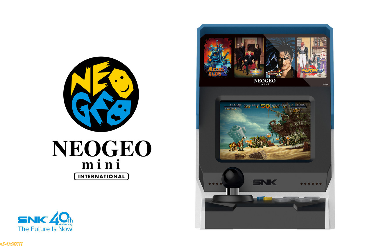 “NEOGEO mini”が正式発表! SNKブランド40周年を記念して名作・傑作タイトルを40作内蔵_05