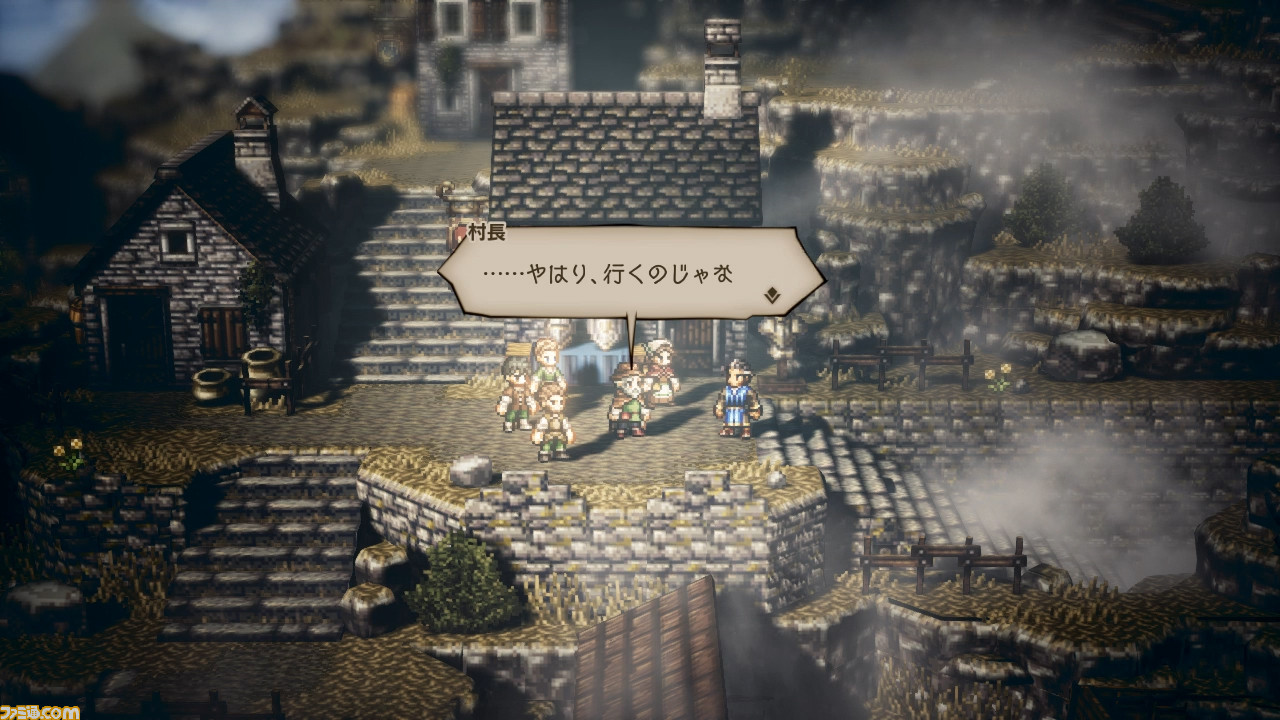 製品版同等の冒頭3時間を無料体験版に。『オクトパストラベラー』高橋P、宮内Dに、ゲームの見どころから体験版の意図までを訊いた【E3 2018】_05