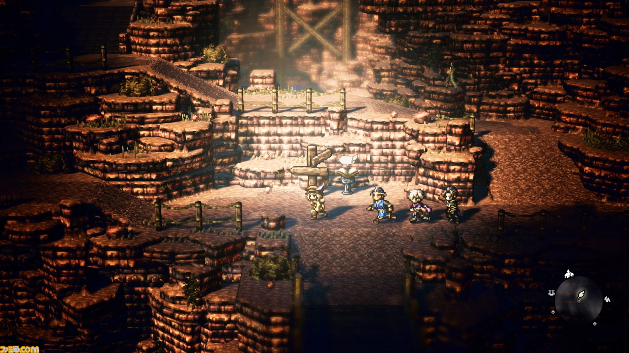 製品版同等の冒頭3時間を無料体験版に。『オクトパストラベラー』高橋P、宮内Dに、ゲームの見どころから体験版の意図までを訊いた【E3 2018】_01