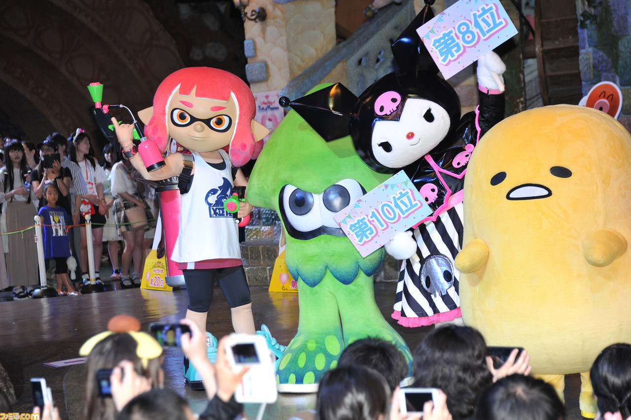 第33回“2018年サンリオキャラクター大賞”コラボ部門の1位は『スプラトゥーン2』! サンリオキャラクターズとのコラボ商品が発売決定!!_07