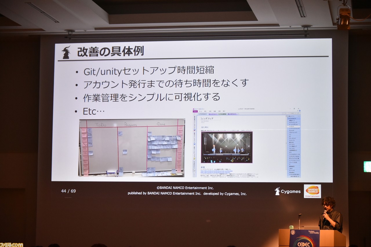 『デレステ』のアイドルたちがさらに輝く“リッチ”表現をどのようにして3ヵ月で実現したのか【CEDEC 2018】_21