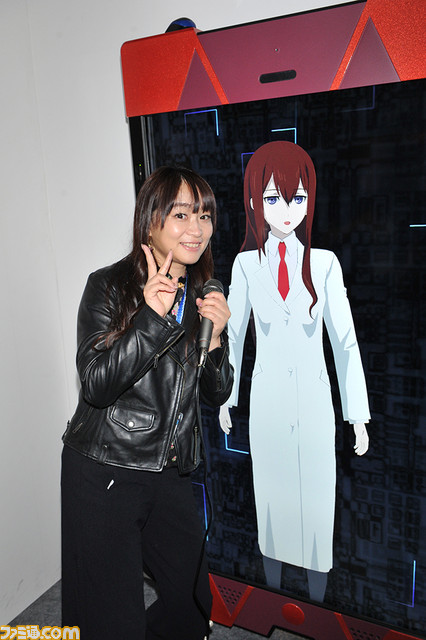 牧瀬紅莉栖役の今井麻美さんがアマデウス紅莉栖と対話!【動画あり】【TGS2018】_03