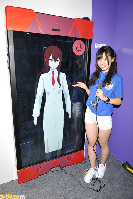 牧瀬紅莉栖役の今井麻美さんがアマデウス紅莉栖と対話!【動画あり】【TGS2018】_05