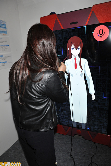 牧瀬紅莉栖役の今井麻美さんがアマデウス紅莉栖と対話!【動画あり】【TGS2018】_04